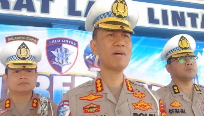 Peringatan Hari Lalu Lintas Bhayangkara ke-71, Ditlantas Polda Sulut Gelar Apel Bersama