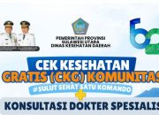 Gubernur Yulius Selvanus Perintahkan Dinkes Sulut Gelar Cek Kesehatan dan Konsultasi Dokter Spesialis GRATIS Bagi Masyarakat di Mantos 3