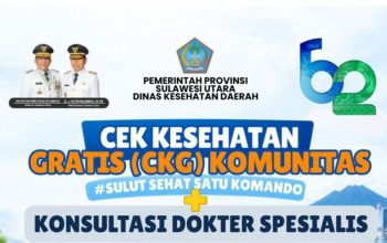 Gubernur Yulius Selvanus Perintahkan Dinkes Sulut Gelar Cek Kesehatan dan Konsultasi Dokter Spesialis GRATIS Bagi Masyarakat di Mantos 3