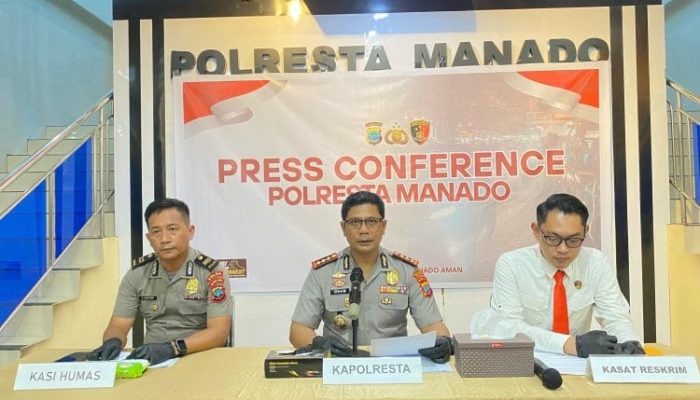 Polresta Manado Ungkap Sejumlah Kasus, Senpi Rakitan dan Barang Berharga Hasil Kejahatan Diamankan