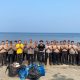 Green Policing, Kapolresta Manado Pimpin Aksi Bersih Pantai Karangria Dukung Indonesia ASRI