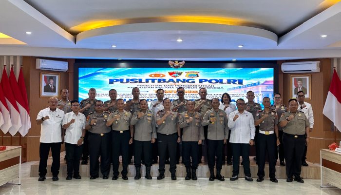 Puslitbang Polri Gelar Penelitian Terkait Norma Indeks Penyelidikan dan Penyidikan di Polda Sulut