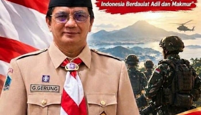 Kakwarda Gerakan Pramuka Sulut, Grevo Gerung: TNI Kuat Bersama Rakyat, Indonesia Berdaulat, Adil dan Makmur