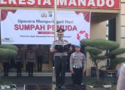 Peringatan Sumpah Pemuda ke-98, Kapolresta Manado Tekankan Karakter, Persatuan, dan Kepedulian untuk Indonesia Maju
