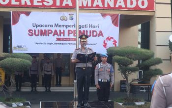 Peringatan Sumpah Pemuda ke-98, Kapolresta Manado Tekankan Karakter, Persatuan, dan Kepedulian untuk Indonesia Maju
