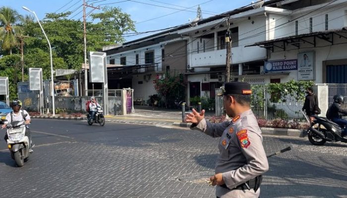 Cek Strong Point Pagi, Pastikan Arus Lalu Lintas Lancar dan Terkendali