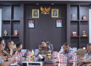 Entry Meeting Pemeriksaan Kinerja atas Efektivitas Manajemen Aset yang dipimpin Sekretaris Daerah (Sekda), dr. Jusnan C. Mokoginta.
