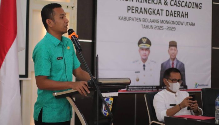 Aditya Pontoh Tegaskan Kinerja OPD Harus Terukur, Penyusunan Pohon Kinerja Jadi Kunci Arah Pembangunan Bolmut 2025-2029