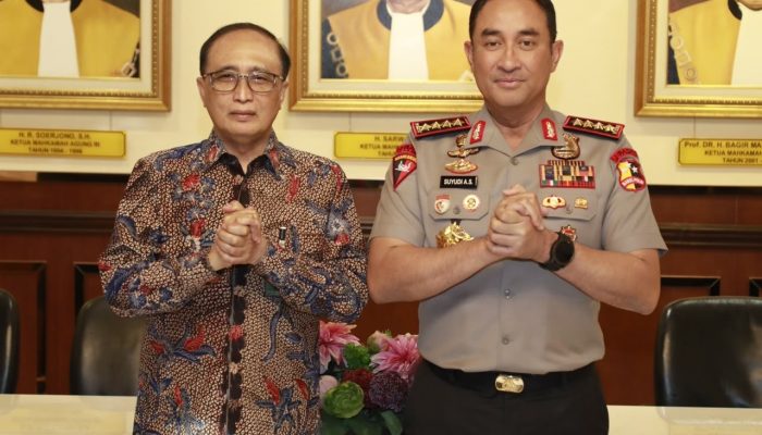 Kapolri Suyudi Ario Seto Kunjungi MA, Perkuat Kolaborasi Penegakan Hukum