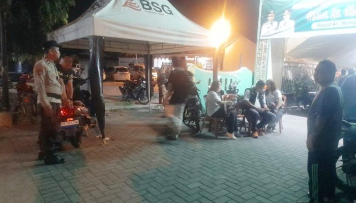 KRYD Polsek Mapanget Sasar Balap Liar hingga Miras, Situasi Kamtibmas Tetap Kondusif