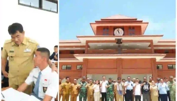 Gubernur Sulut Yulius Selvanus Tinjau Kesiapan SMA Taruna Nusantara Langowan
