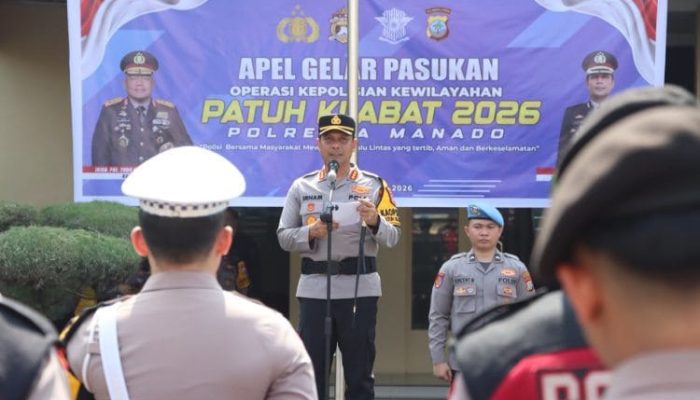 Apel Gelar Pasukan Operasi Patuh Klabat 2026, Siap Tingkatkan Disiplin Berlalu Lintas