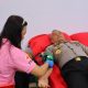 Digelar Bidang Humas Polda, Kapolda Sulut Yudo Hermanto Ikut Donor Darah menyambut Hari Jadi ke-75 Humas Polri